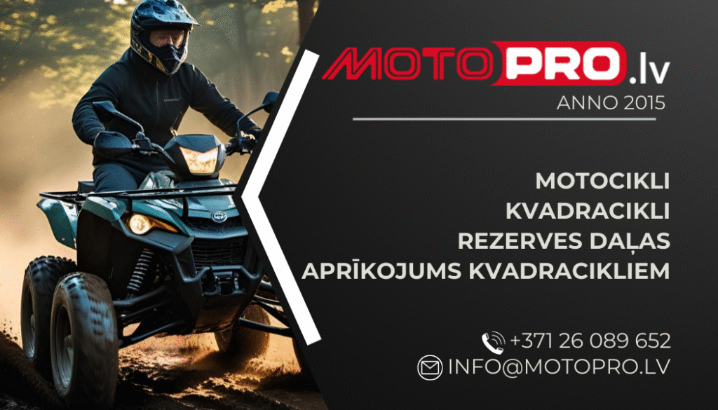 MotoPro vizītkartes dizains